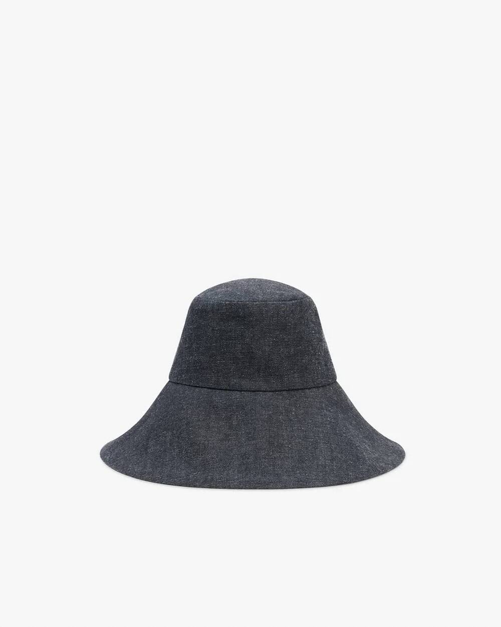 NEW JANESSA LEONE women's walker bucket hat in denim